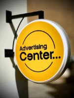 لایت باکس گرد دوطرفه