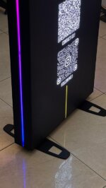 استند لایت باکس ایستاده