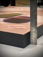 لایت باکس پارچه ای فریم لس